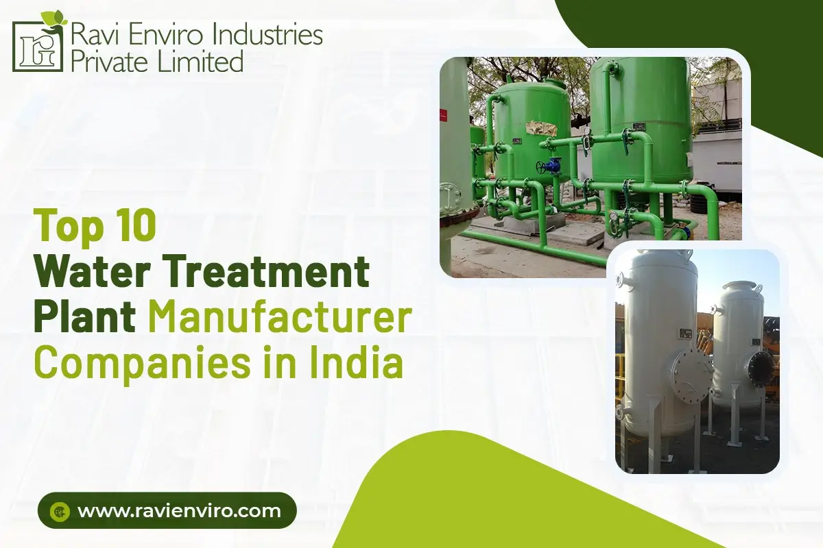 Top 10 Water Treatment Plant Manufacturer Companies in India