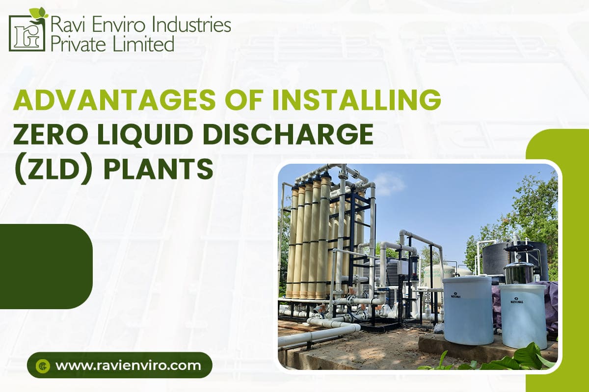 Advantages of Installing Zero Liquid Discharge Plants